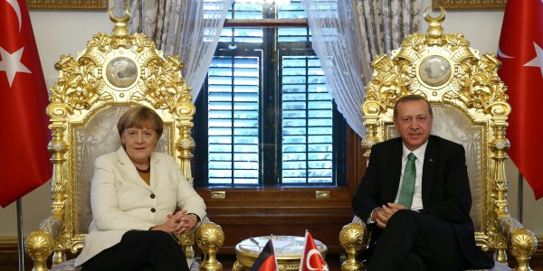 German Chancellor Merkel - Turkish President Erdogan in Istanbul