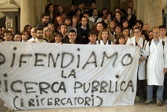 ricercatori-protesta