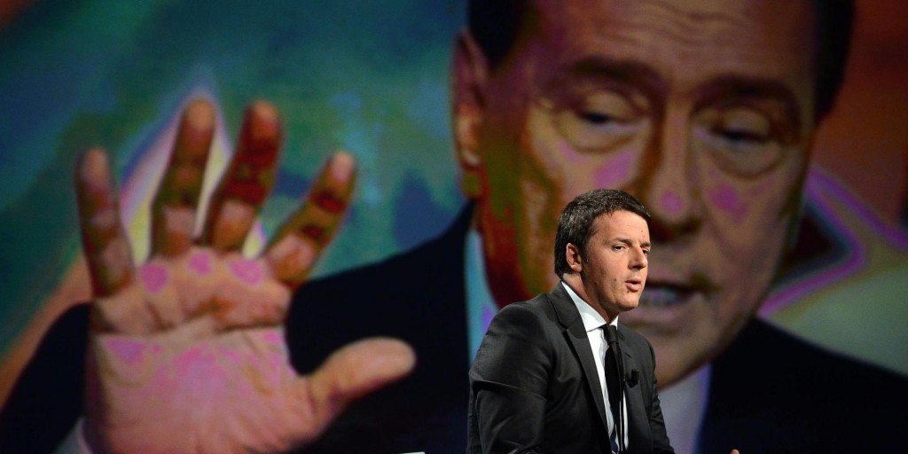 Renzi, Berlusconi e Grillo facce stessa medaglia