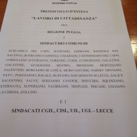 Protocollo Lavoro cittadinanza