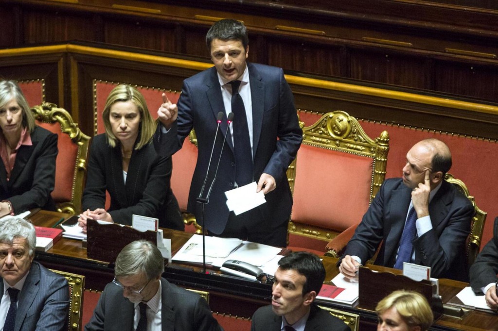 Senato - Fiducia governo Renzi