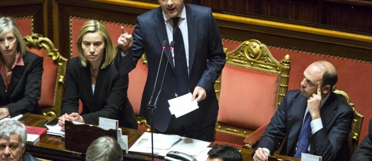 Senato - Fiducia governo Renzi
