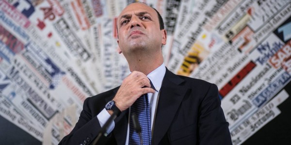 16/11/2013 Roma, conferenza Stampa Angelino Alfano