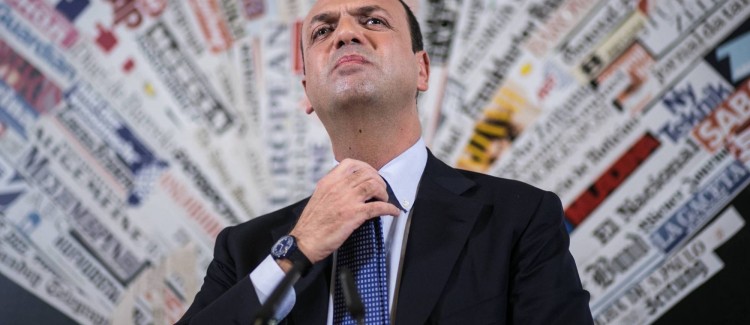 16/11/2013 Roma, conferenza Stampa Angelino Alfano