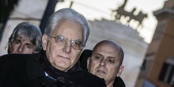 Mattarella meets Napolitano