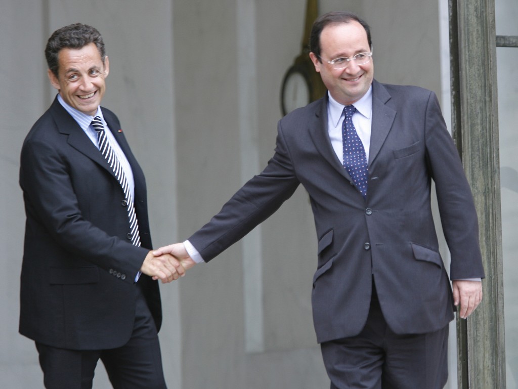 Nicolas Sarkozy, Francois Hollande