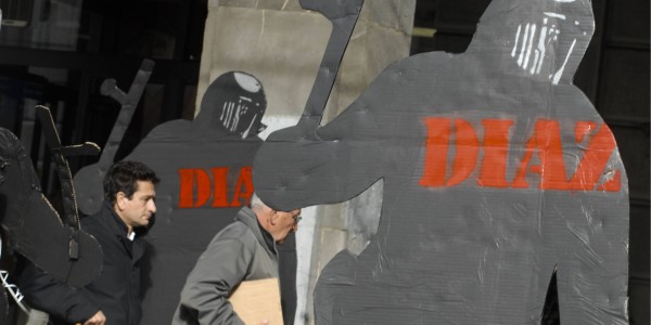 GENOVA: ULTIMA UDIENZA PESTAGGI SCUOLA DIAZ G8