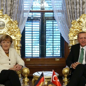 German Chancellor Merkel - Turkish President Erdogan in Istanbul